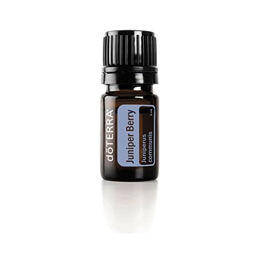 doterra juniper berry essential oil - supports healthy kidney and urinary tract function, natural skin toner, cleanser, detoxifying agent, calming effect; for diffusion, internal, topical use - 5 ml
