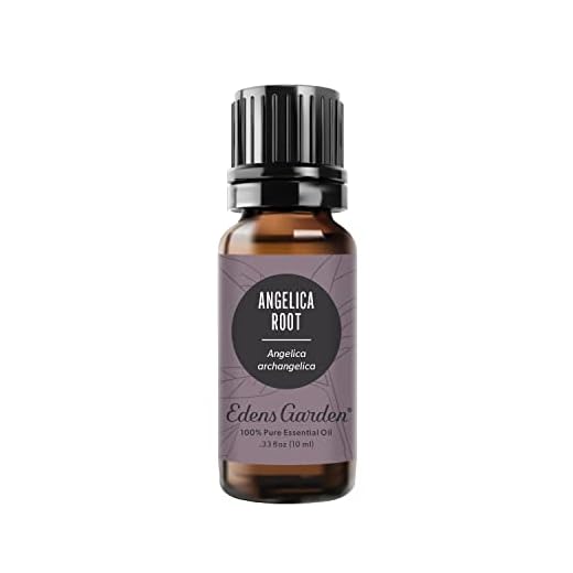 edens garden angelica root essential oil, 100% pure therapeutic grade (undiluted natural/homeopathic aromatherapy essential oil singles) 10 ml