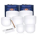 41Q6Ftxfnpl. Sl160 solshine 6-12 inch crystal singing bowl set of 7 for sound healing with 2pcs free heave duty carring case crystal mallet and o-ring sound repairer