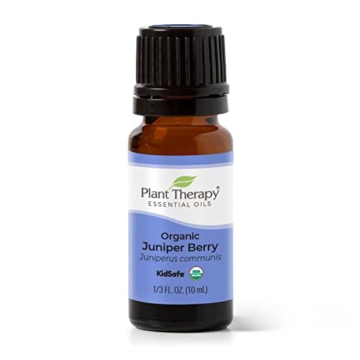 plant therapy organic juniper berry essential oil 100% pure, undiluted, natural aromatherapy, therapeutic grade 10 ml (1/3 oz)