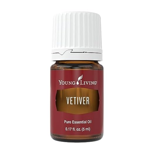 vetiver essential oil by young living, 5 milliliters, topical and aromatic