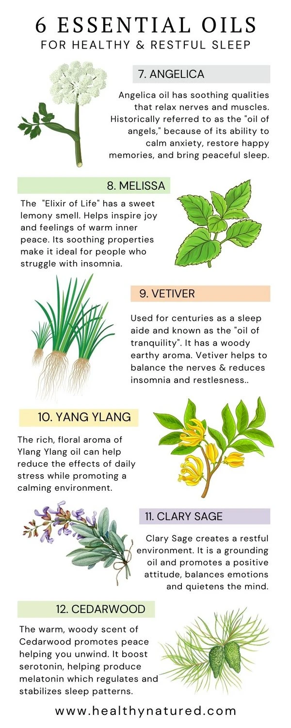 6 grounding and soothing essential oils for sleep